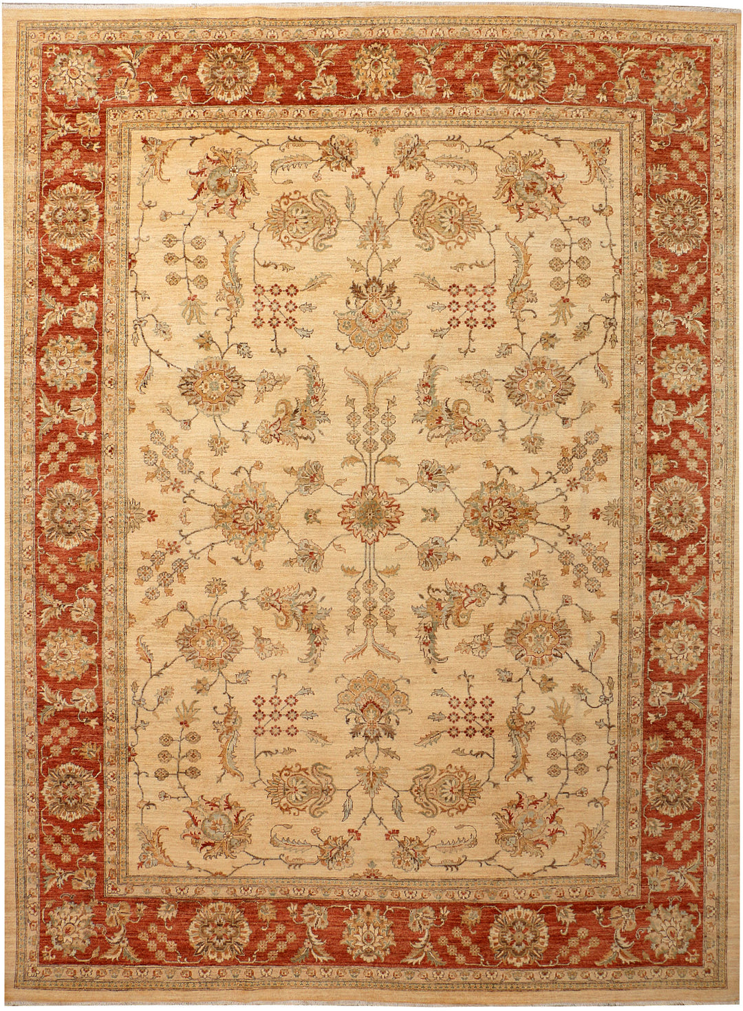 Burlywood Ziegler 9' 10 x 13' - No. 39889 - ALRUG Rug Store