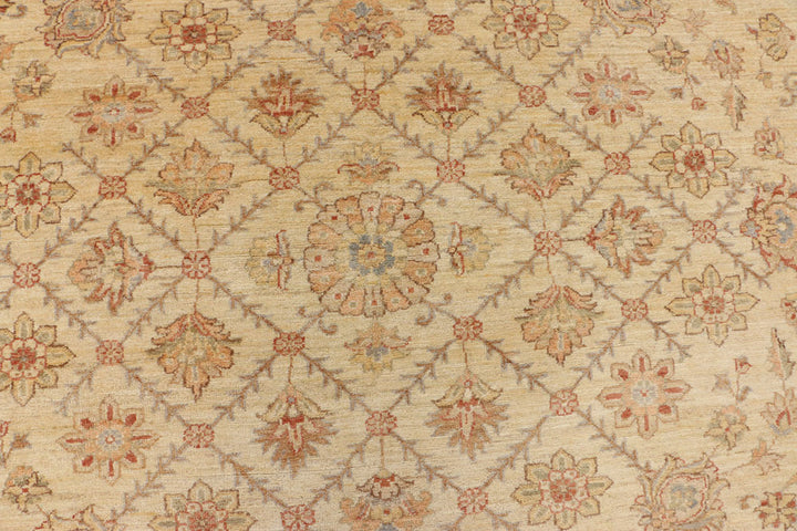Tan Ziegler 9' x 11' 11 - No. 39890 - ALRUG Rug Store