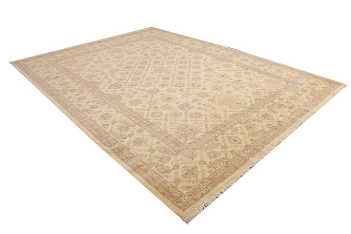 Tan Ziegler 9' x 11' 11 - No. 39890 - ALRUG Rug Store