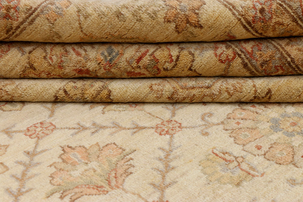 Tan Ziegler 9' x 11' 11 - No. 39890 - ALRUG Rug Store