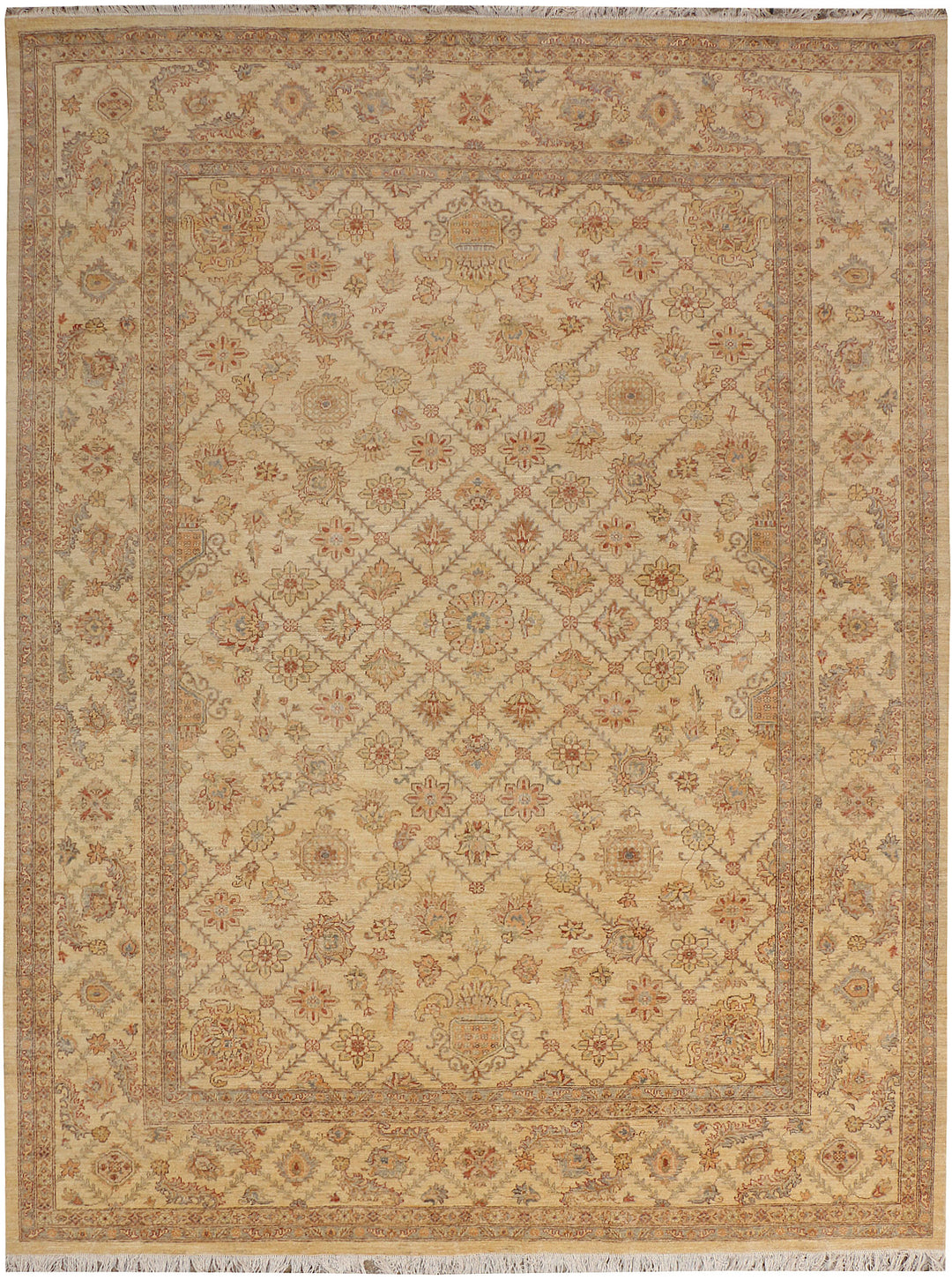 Tan Ziegler 9' x 11' 11 - No. 39890 - ALRUG Rug Store