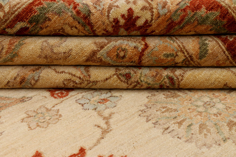 Navajo White Ziegler 9' 1 x 11' 8 - No. 39891 - ALRUG Rug Store