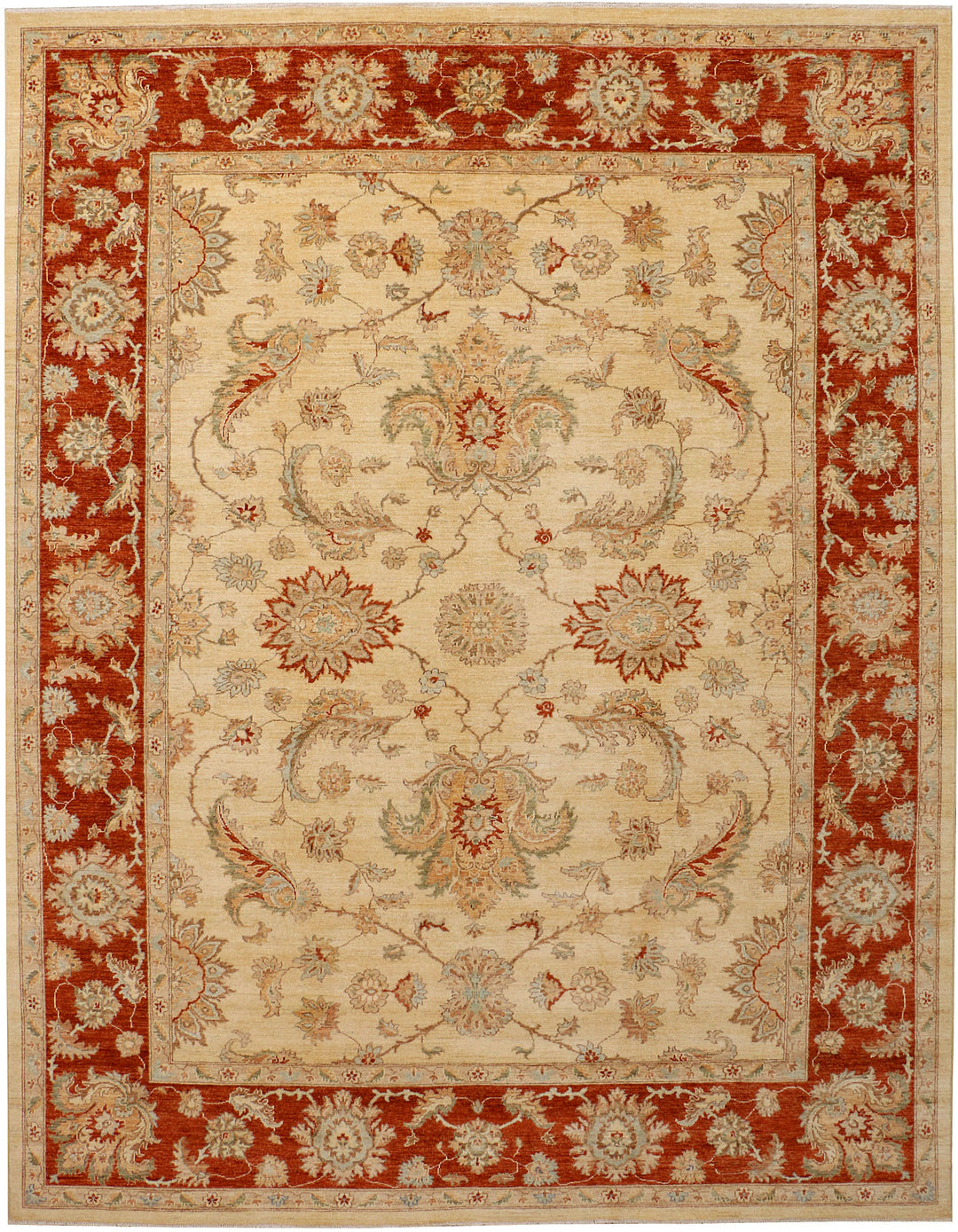 Navajo White Ziegler 9' 1 x 11' 8 - No. 39891 - ALRUG Rug Store