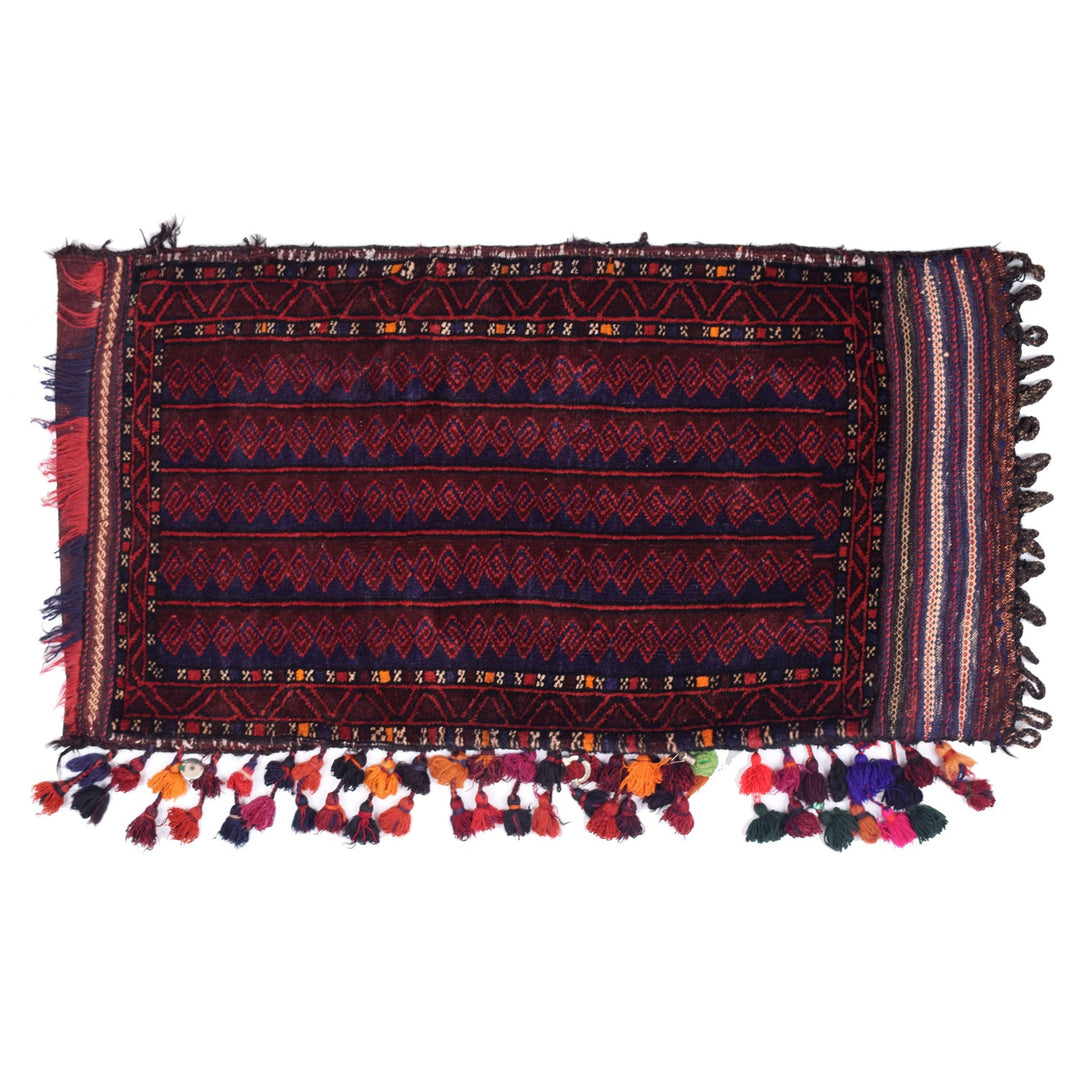 Afghan Balisht Rug 2' x 3' 8" Hand-Knotted