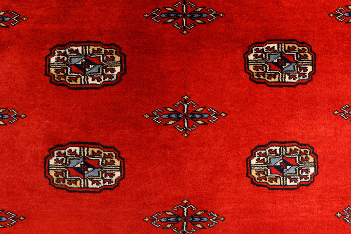Orange Red Bokhara 4' 2 x 5' 9 - No. 41042 - ALRUG Rug Store