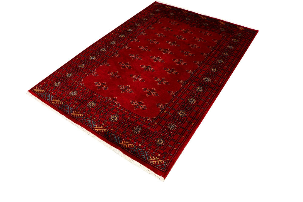 Firebrick Butterfly 4' 1 x 5' 10 - No. 41055 - ALRUG Rug Store