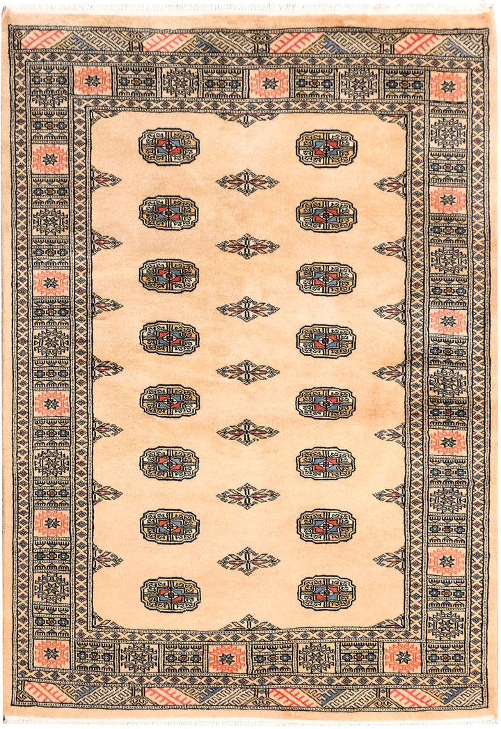 Navajo White Bokhara 4' x 5' 8 - No. 41056 - ALRUG Rug Store