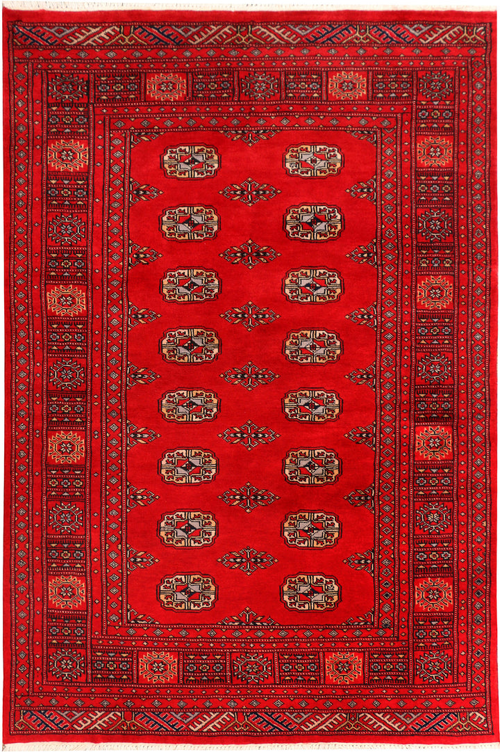 Red Bokhara 4'  x" 6' " - No. QA44511