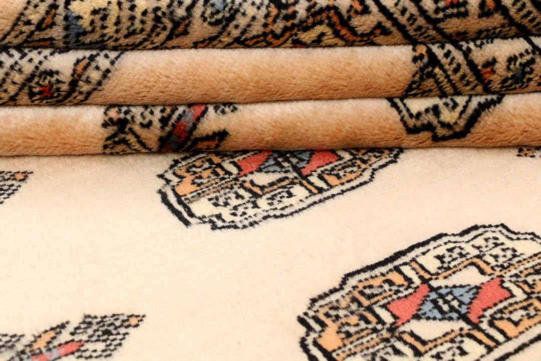 Navajo White Bokhara 4'  2" x 5'  7" - No. QA35855