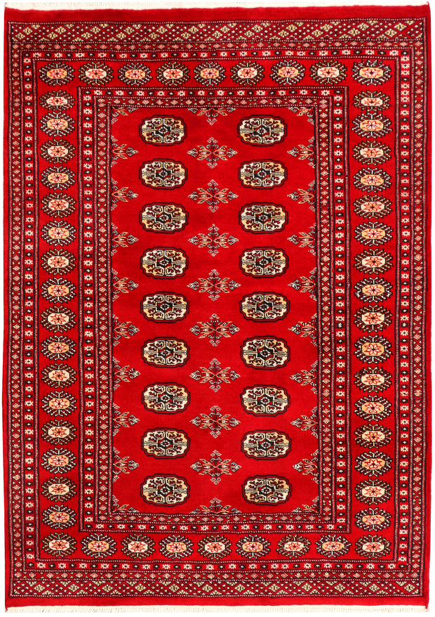 Red Bokhara 4'  2" x 5'  9" - No. QA93866