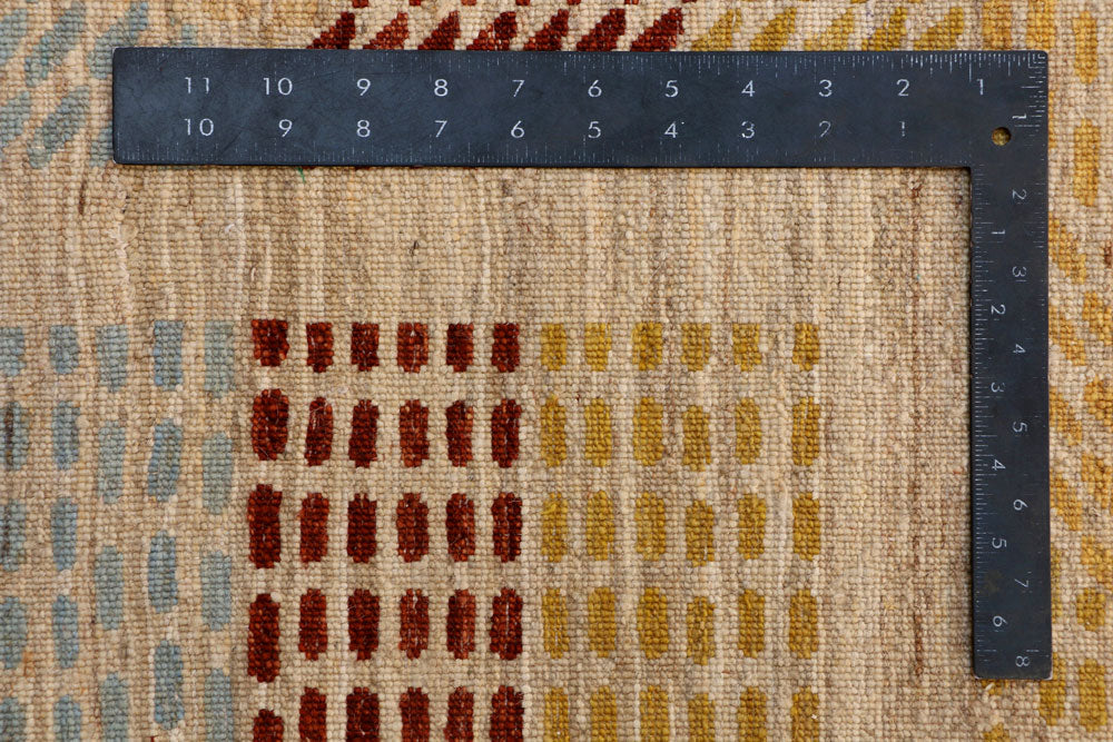 Multi Colored Gabbeh 8' x 9' 7 - No. 41093 - ALRUG Rug Store