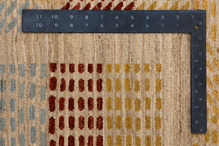 Multi Colored Gabbeh 8' x 9' 7 - No. 41093 - ALRUG Rug Store