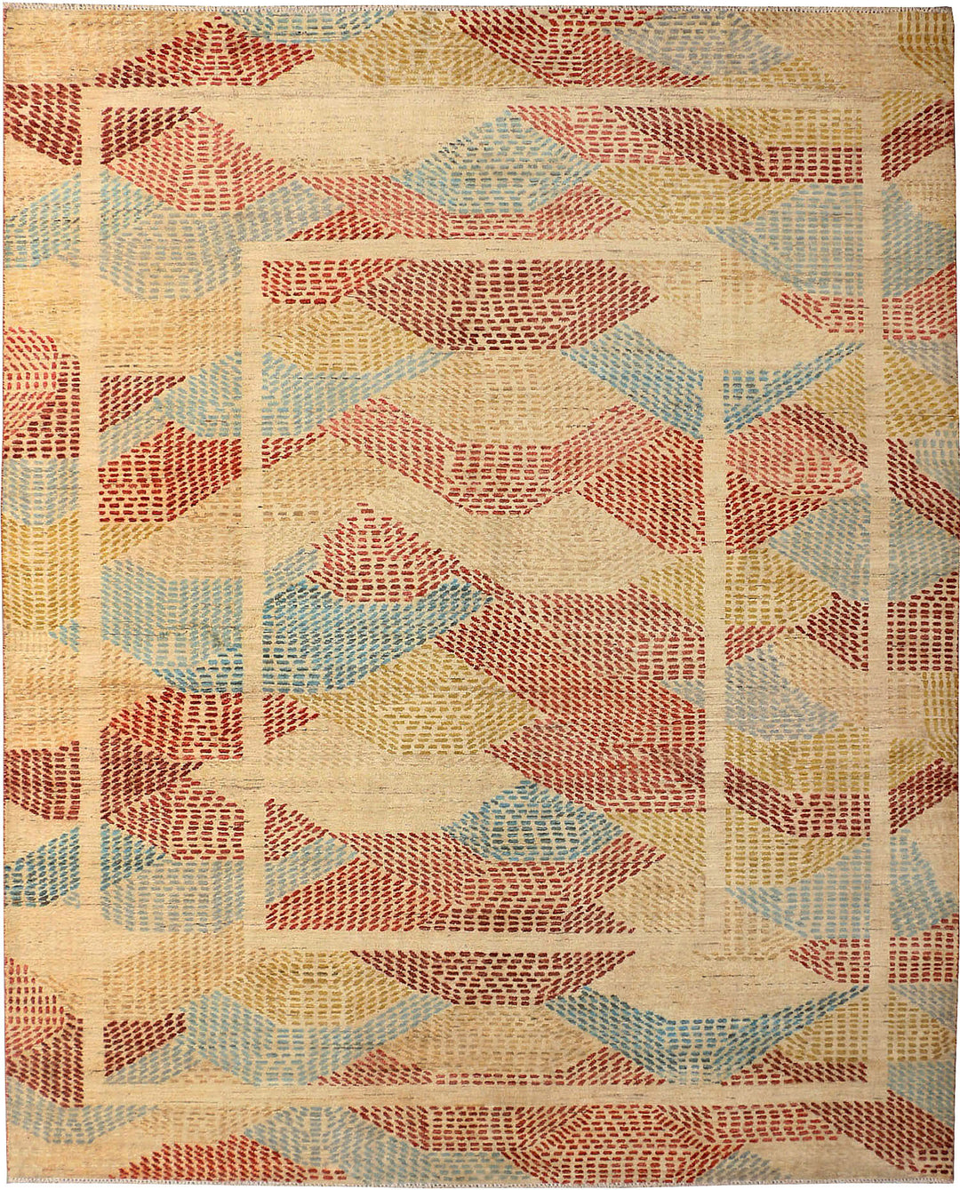 Multi Colored Gabbeh 8' x 9' 7 - No. 41093 - ALRUG Rug Store