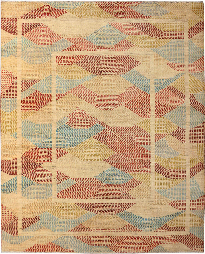 Multi Colored Gabbeh 8' x 9' 7 - No. 41093 - ALRUG Rug Store