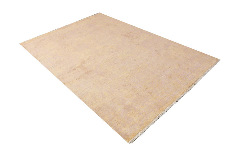 Peach Puff Ikat 5' 6 x 8' - No. 41103 - ALRUG Rug Store