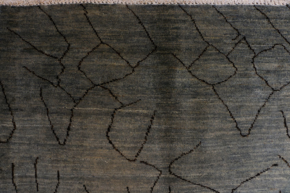 Grey Gabbeh 5' 11 x 9' 1 - No. 41108 - ALRUG Rug Store