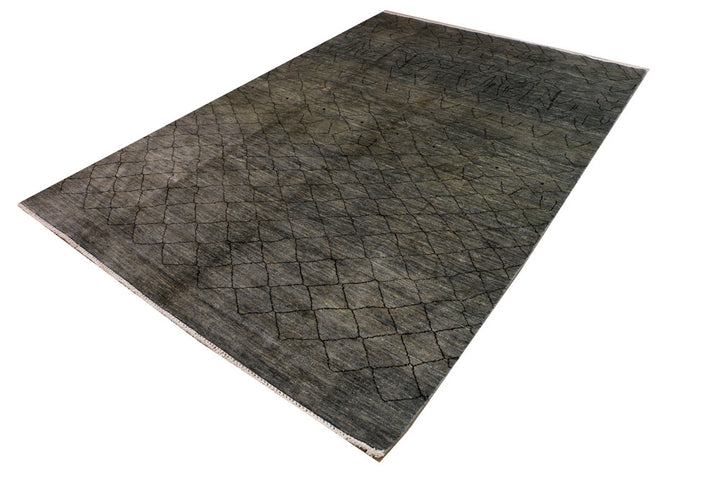 Grey Gabbeh 5' 11 x 9' 1 - No. 41108 - ALRUG Rug Store