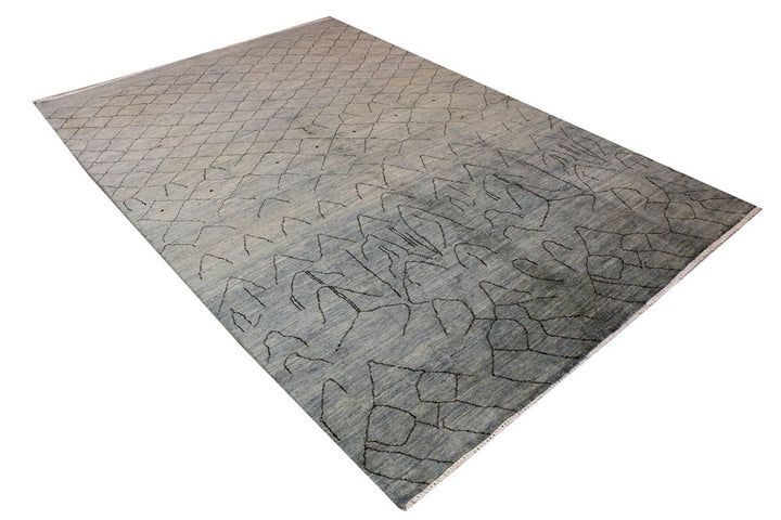 Grey Gabbeh 5' 11 x 9' 1 - No. 41108 - ALRUG Rug Store