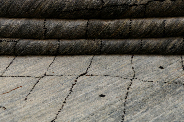 Grey Gabbeh 5' 11 x 9' 1 - No. 41108 - ALRUG Rug Store