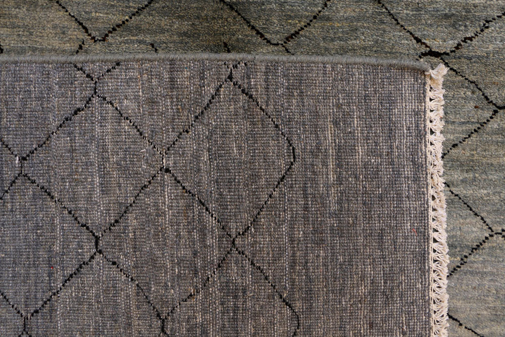 Grey Gabbeh 5' 11 x 9' 1 - No. 41108 - ALRUG Rug Store