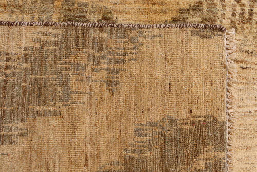 Navajo White Ikat 6' 8 x 9' 9 - No. 41111 - ALRUG Rug Store