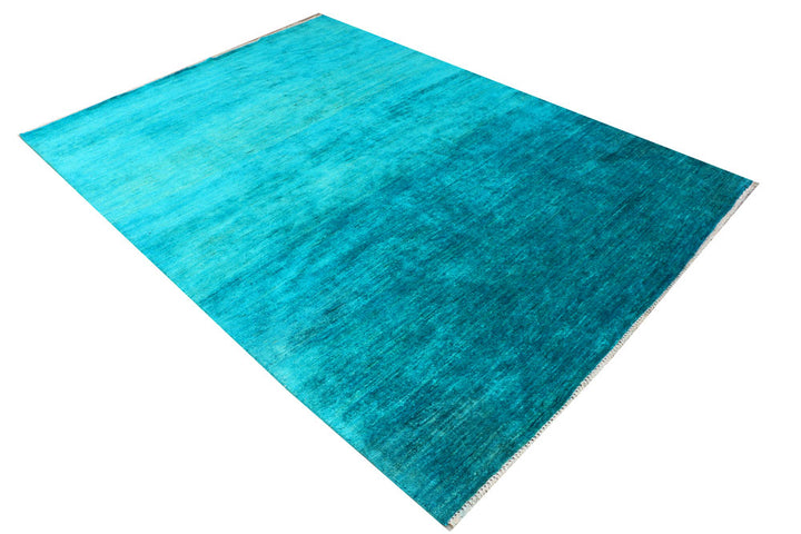 Dark Turquoise Gabbeh 5' 9 x 8' 1 - No. 41116 - ALRUG Rug Store