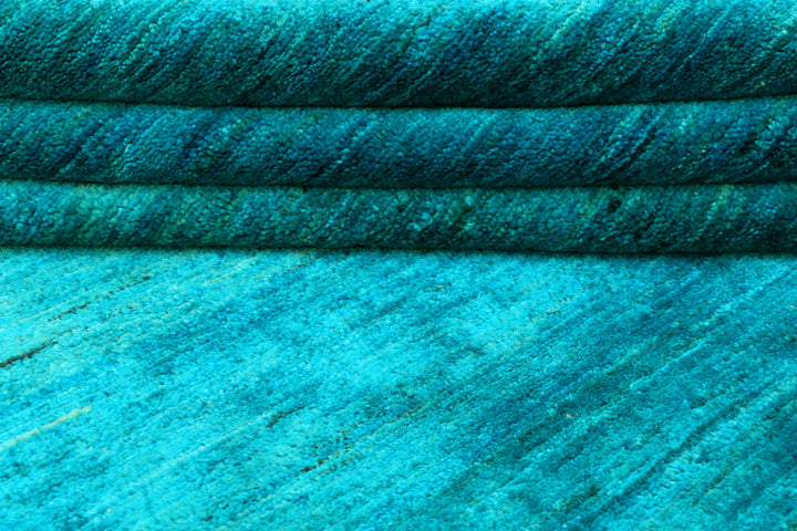 Dark Turquoise Gabbeh 5' 9 x 8' 1 - No. 41116 - ALRUG Rug Store
