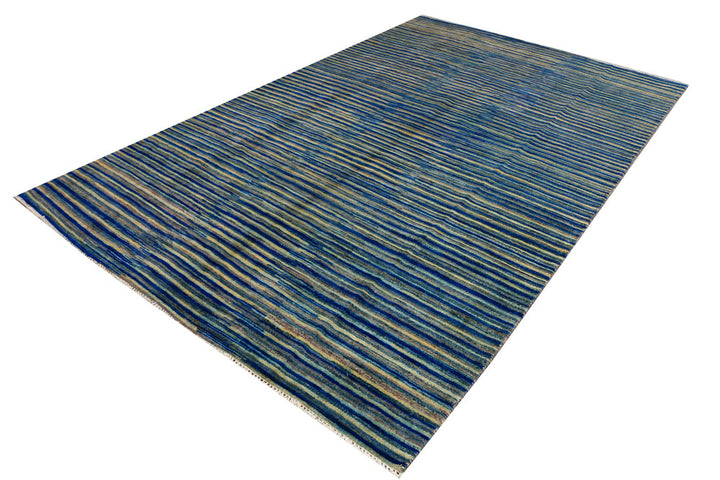 Multi Colored Gabbeh 6' 5 x 10' - No. 41129 - ALRUG Rug Store