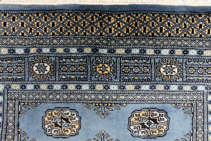 Steel Blue Bokhara 4' x 6' 5 - No. 41145 - ALRUG Rug Store