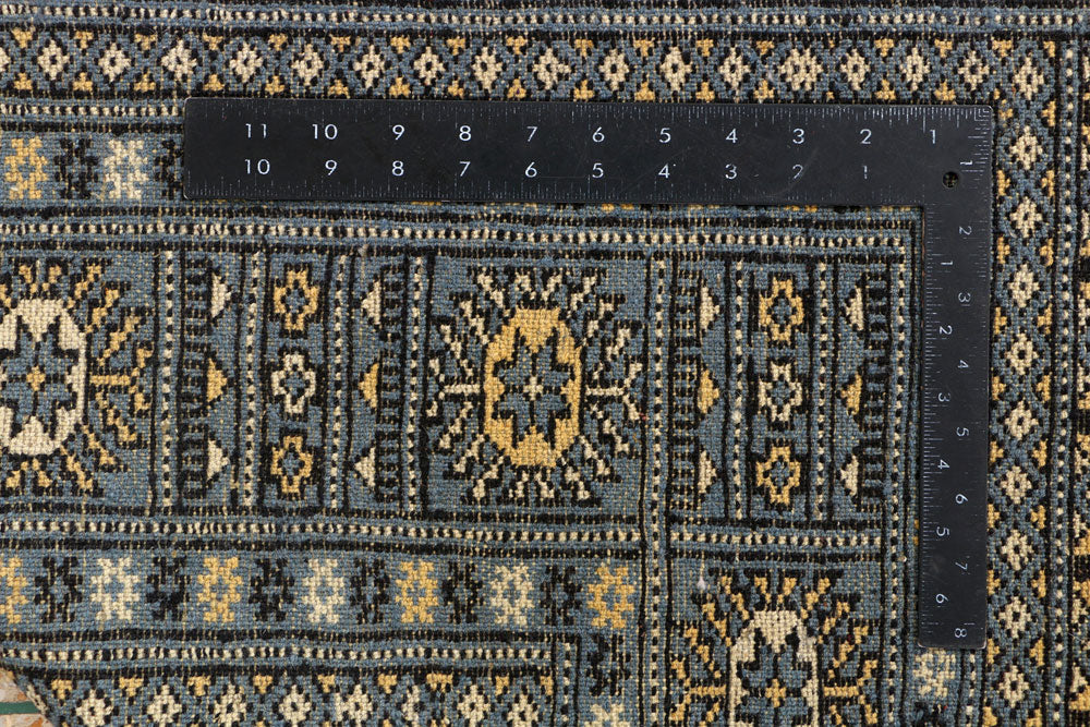 Steel Blue Bokhara 4' x 6' 5 - No. 41145 - ALRUG Rug Store