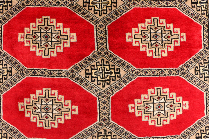 Red Jaldar 4' 2 x 6' 5 - No. 41151 - ALRUG Rug Store