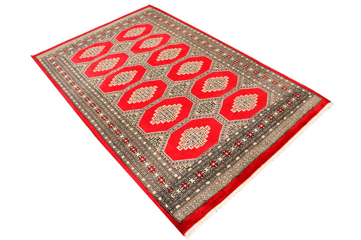 Red Jaldar 4' 2 x 6' 5 - No. 41151 - ALRUG Rug Store