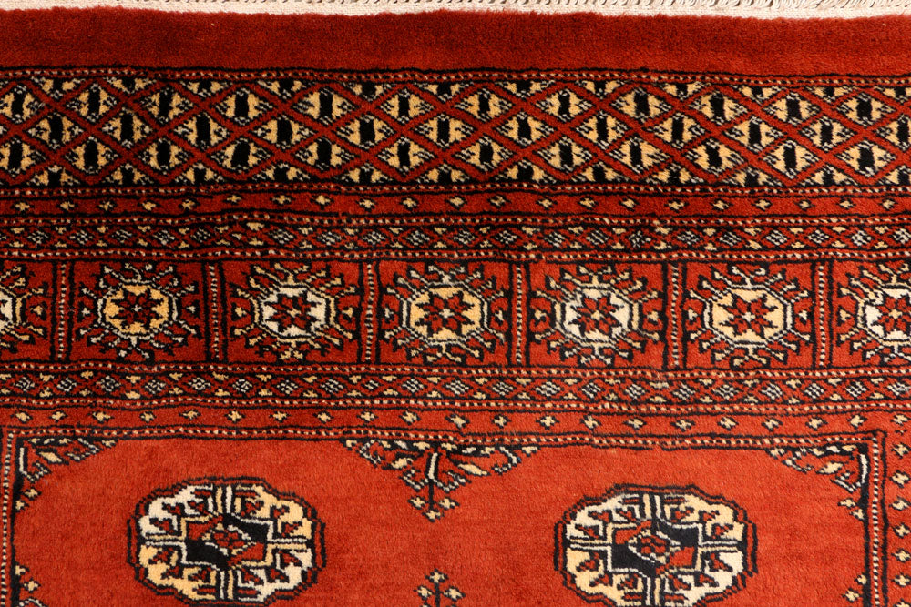 Firebrick Bokhara 4' x 6' 8 - No. 41156 - ALRUG Rug Store