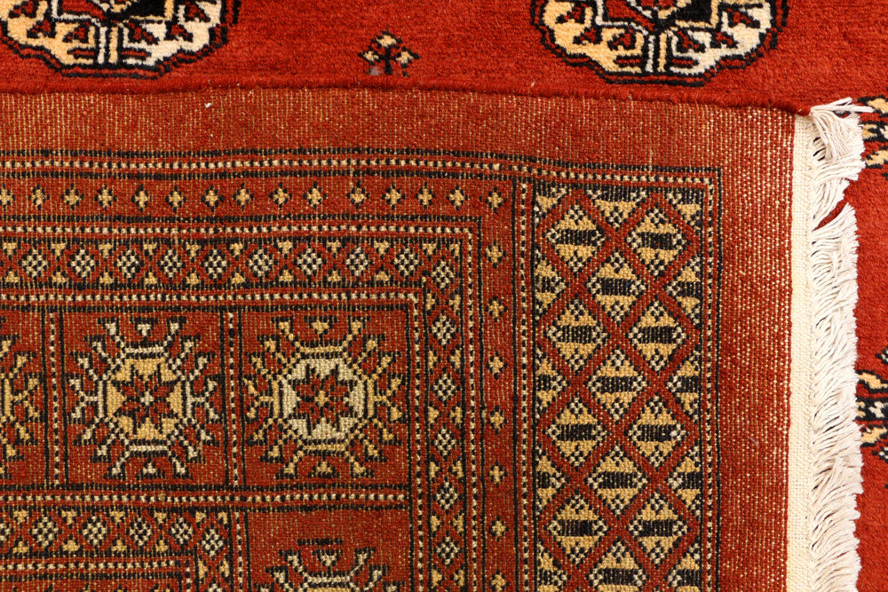 Firebrick Bokhara 4' x 6' 8 - No. 41156 - ALRUG Rug Store