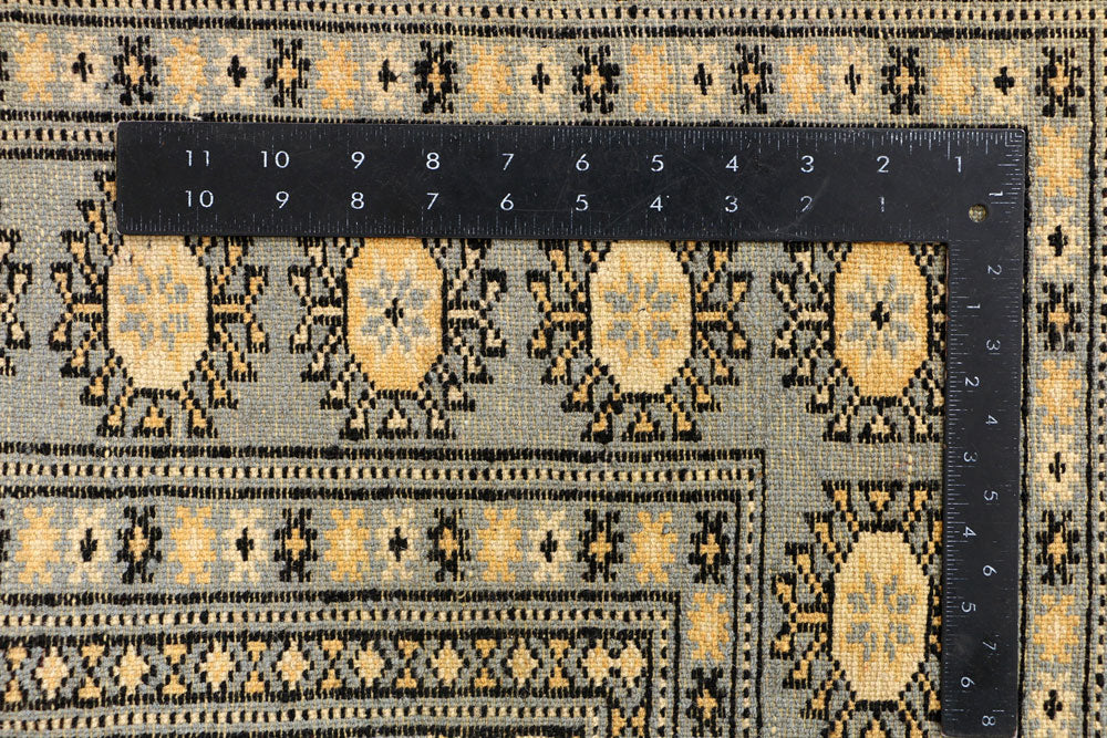 Light Slate Grey Bokhara 4' x 6' 6 - No. 41157 - ALRUG Rug Store