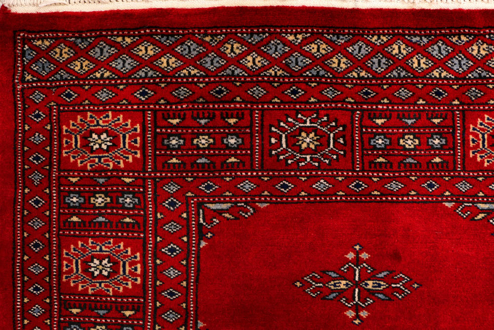 Dark Red Butterfly 4' x 6' 1 - No. 41158 - ALRUG Rug Store