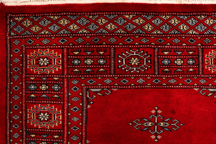 Dark Red Butterfly 4' x 6' 1 - No. 41158 - ALRUG Rug Store