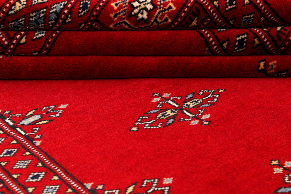 Dark Red Butterfly 4' x 6' 1 - No. 41158 - ALRUG Rug Store