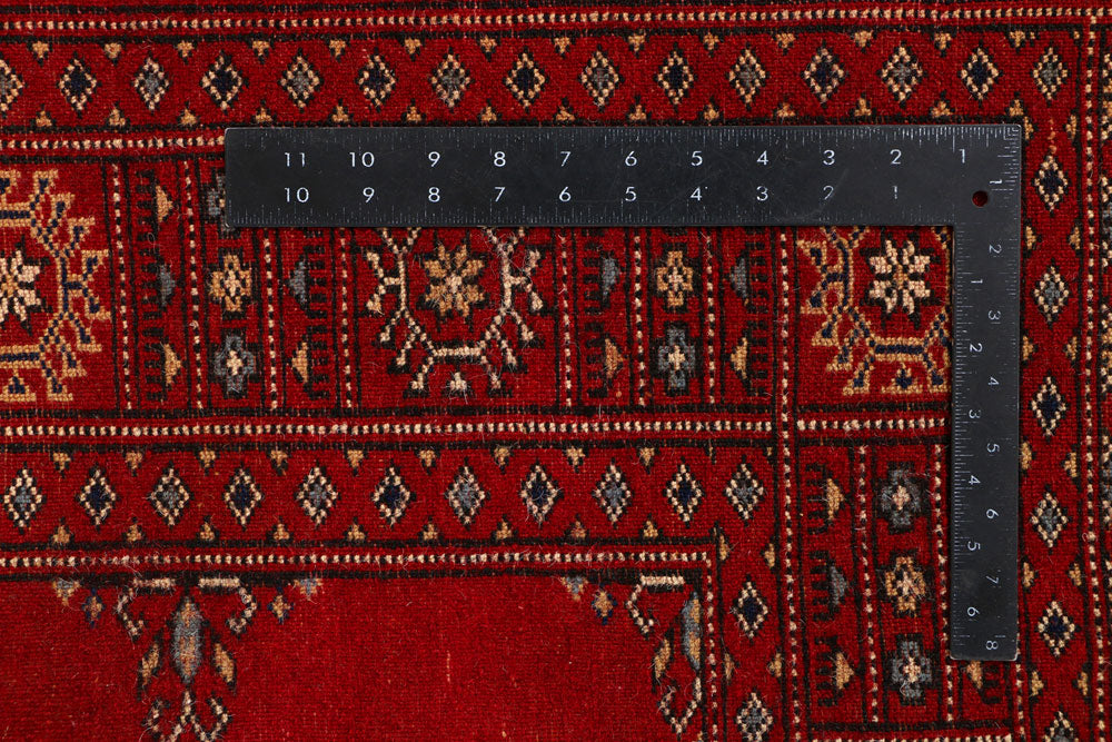 Dark Red Butterfly 4' x 6' 1 - No. 41158 - ALRUG Rug Store