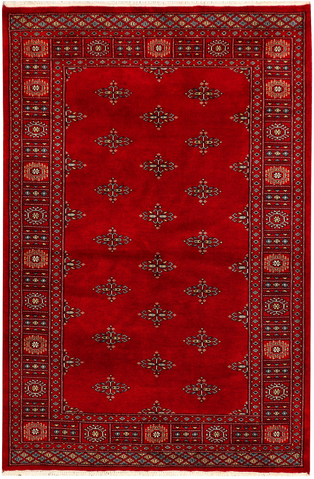 Dark Red Butterfly 4' x 6' 1 - No. 41158 - ALRUG Rug Store
