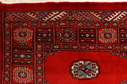 Dark Red Bokhara 4' x 6' 2 - No. 41164 - ALRUG Rug Store