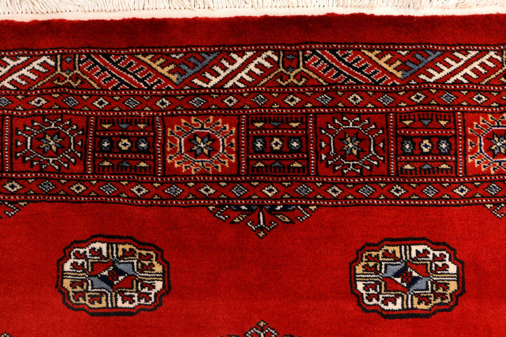 Dark Red Bokhara 4' x 6' 2 - No. 41164 - ALRUG Rug Store