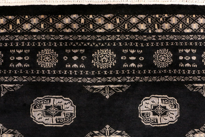Black Bokhara 4' x 6' 2 - No. 41175 - ALRUG Rug Store