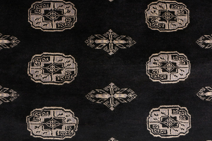 Black Bokhara 4' x 6' 2 - No. 41175 - ALRUG Rug Store