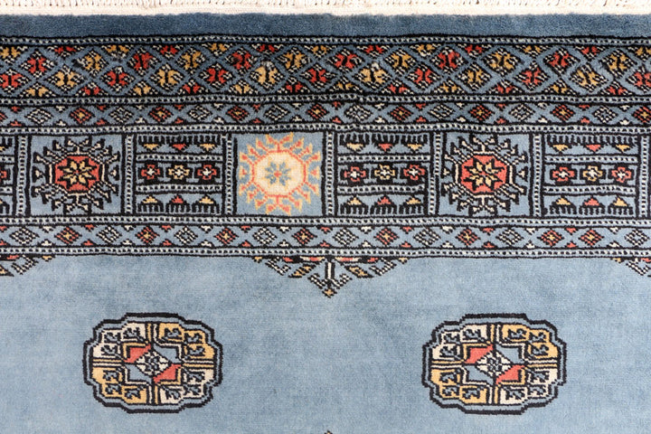 Steel Blue Bokhara 4' x 6' 5 - No. 41183 - ALRUG Rug Store