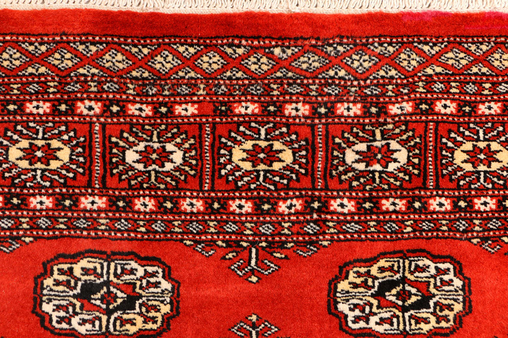 Red Bokhara 4' x 5' 11 - No. 41187 - ALRUG Rug Store