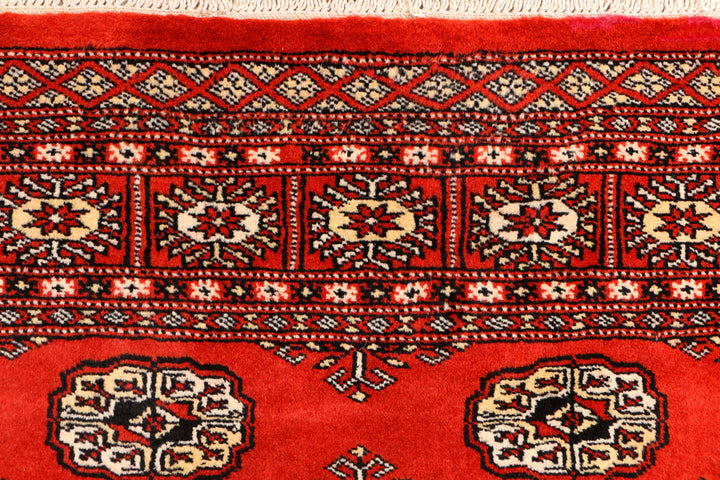 Red Bokhara 4' x 5' 11 - No. 41187 - ALRUG Rug Store