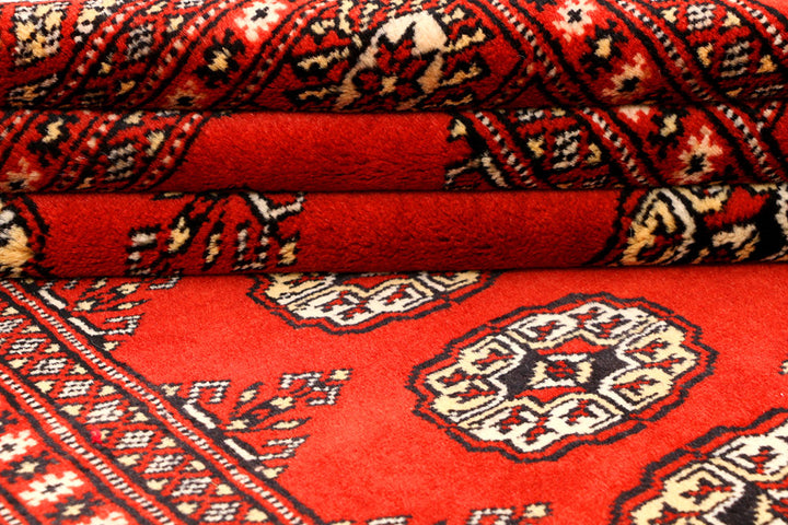 Red Bokhara 4' x 5' 11 - No. 41187 - ALRUG Rug Store