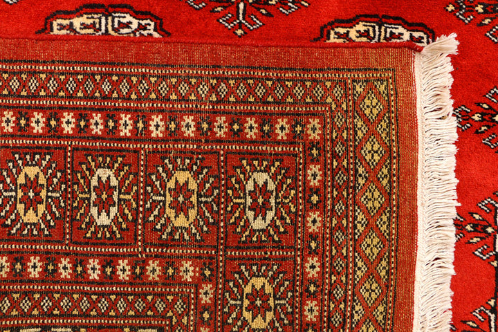 Red Bokhara 4' x 5' 11 - No. 41187 - ALRUG Rug Store