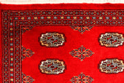 Red Bokhara 4'  2" x 5'  10" - No. QA17707